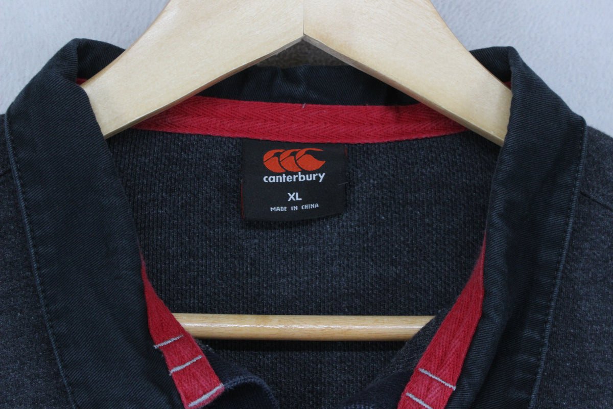 Mens England Rugby Shirt Long Sleeve Sport Vapodri