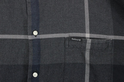 Mens Plaid Shirt Long Sleeve Button Up