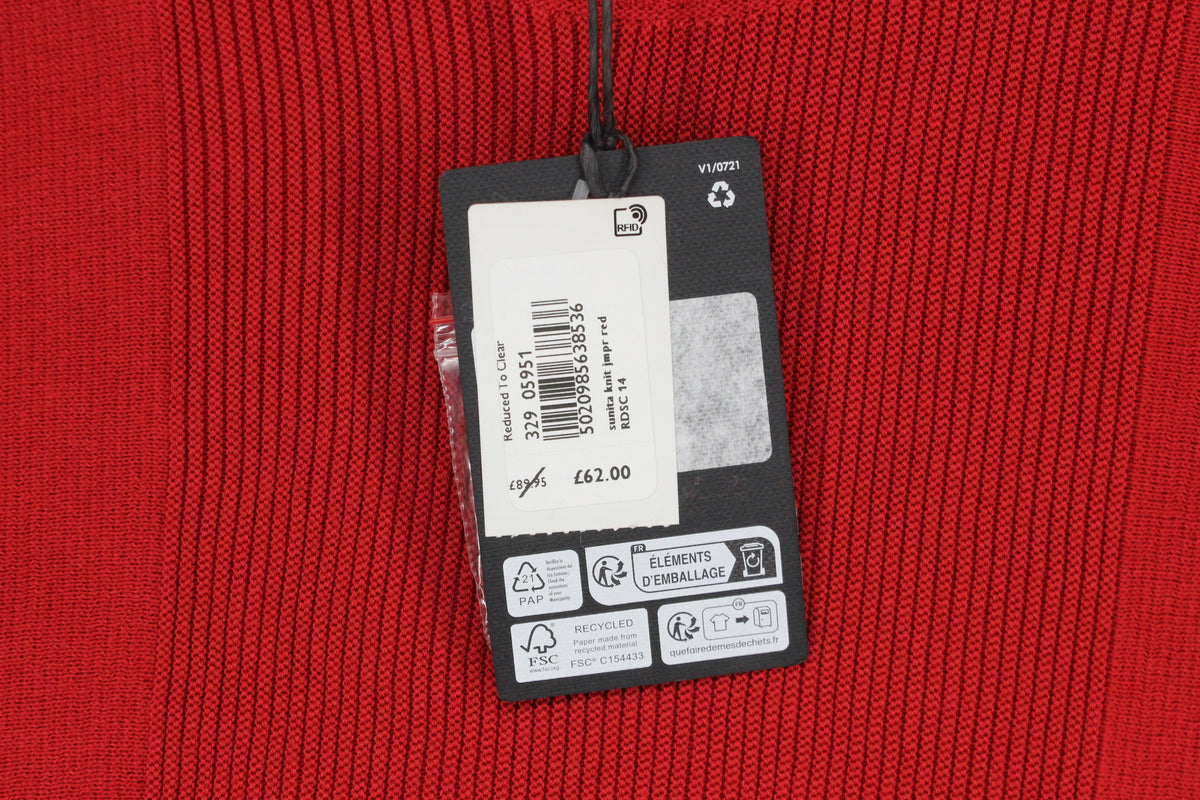 Womens Jumper Long Sleeve Dropped Shoulder Relaxed