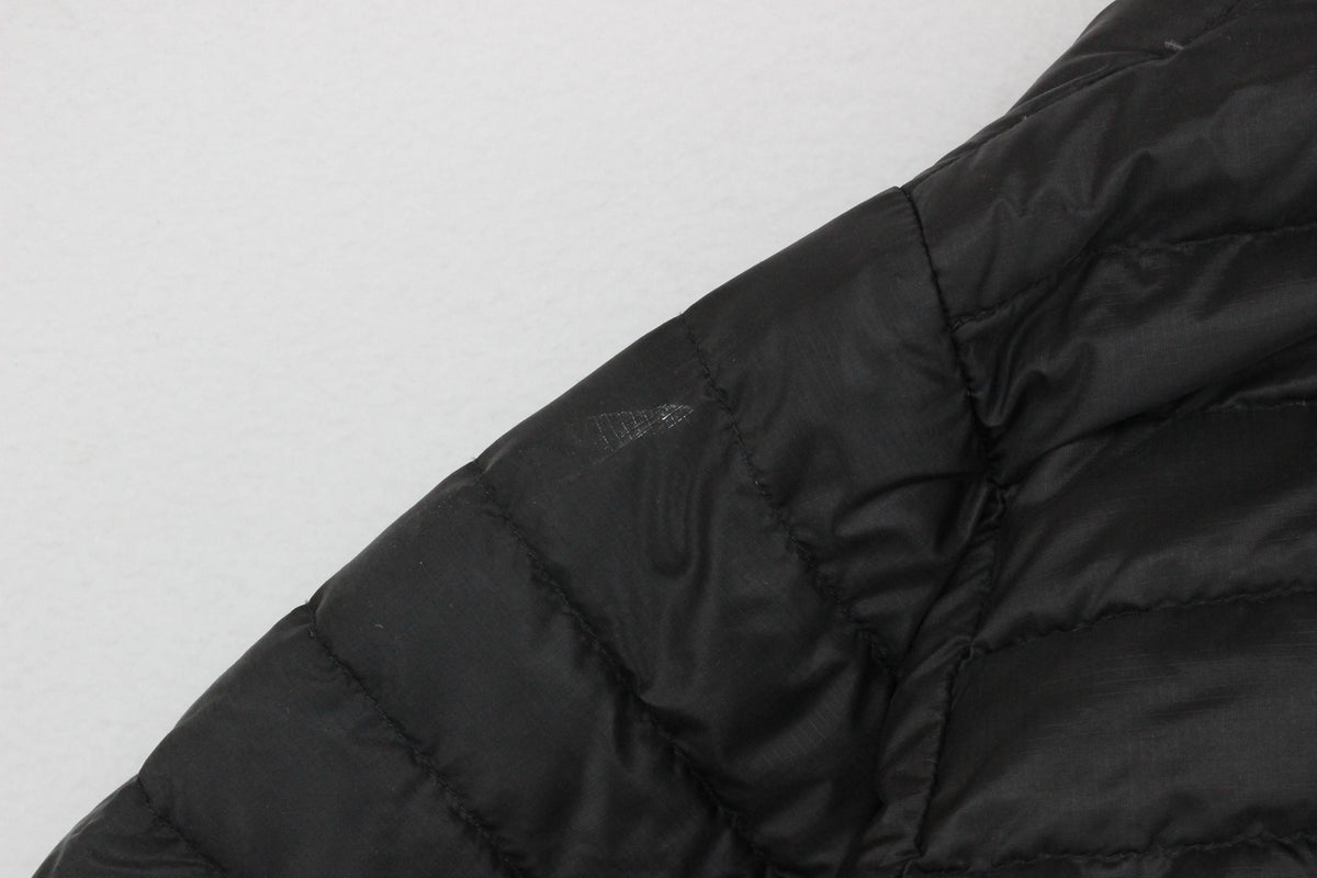 Mens Microlight Alpine Quilted Jacket Hooded Outdoor Down