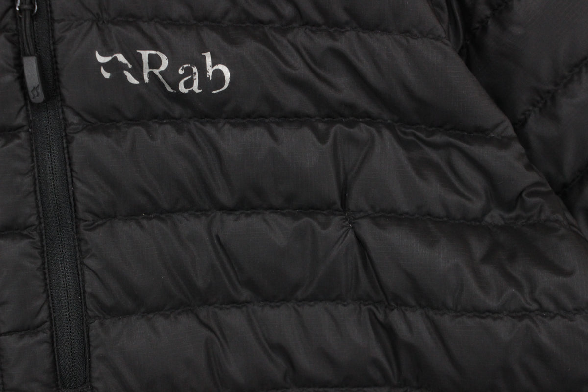 Mens Microlight Alpine Quilted Jacket Hooded Outdoor Down