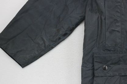 Mens Beaufort Waxed Jacket Uk Made Plaid Lining Cotton