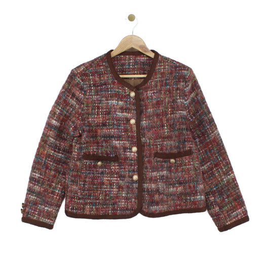 Womens Wool Jacket Retro