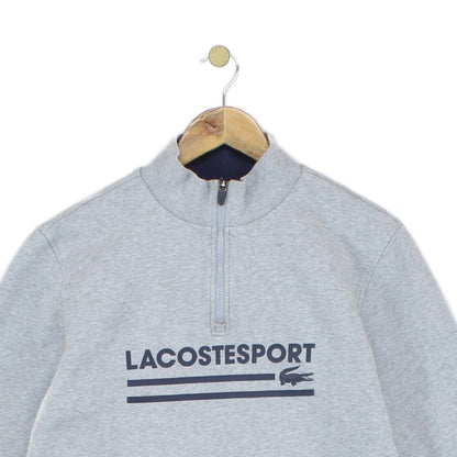Mens 1/4 Zip Sweatshirt Athletic Pullover Logo