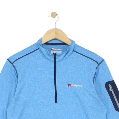 Mens Argentium 1/4 Zip T-Shirt Outdoor Baselayer