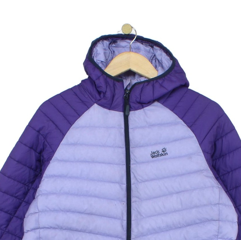 Womens Quilted Jacket Hooded Lightweight Down