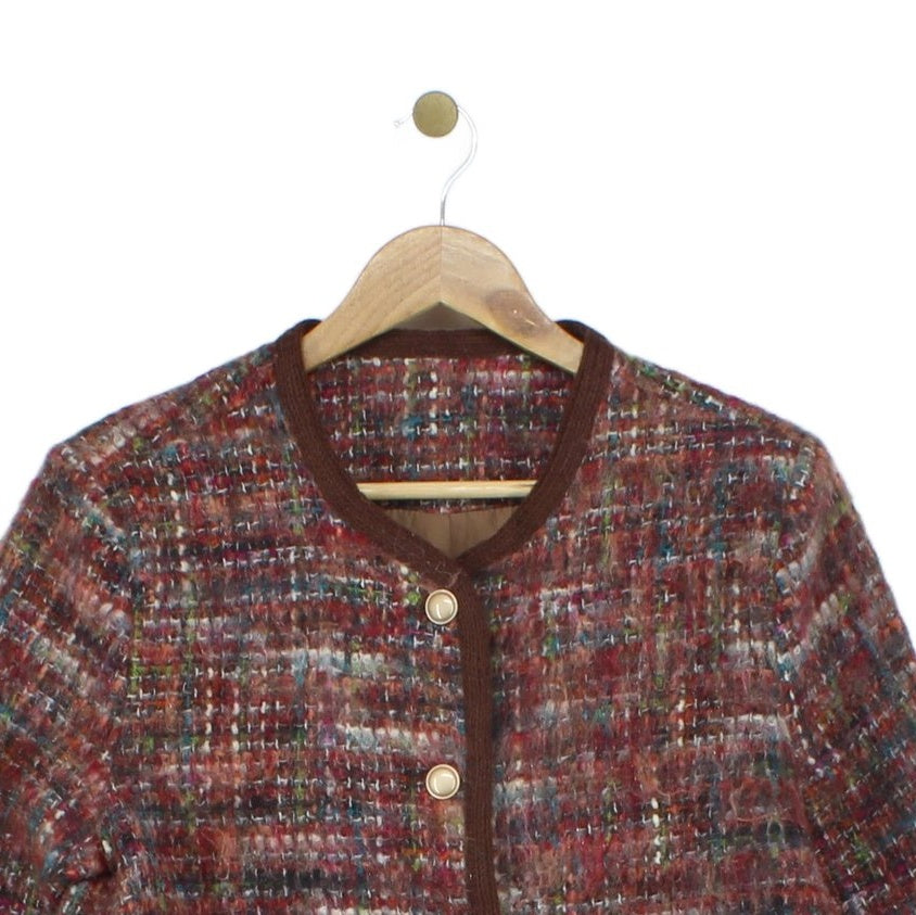 Womens Wool Jacket Retro