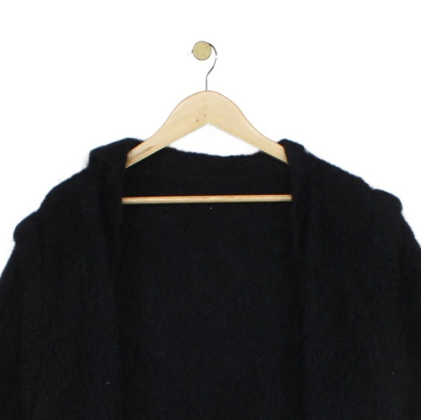 Womens Mohair Cardigan Long Sleeve