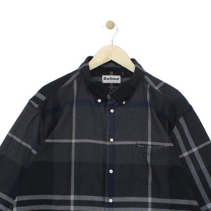 Mens Plaid Shirt Long Sleeve Button Up