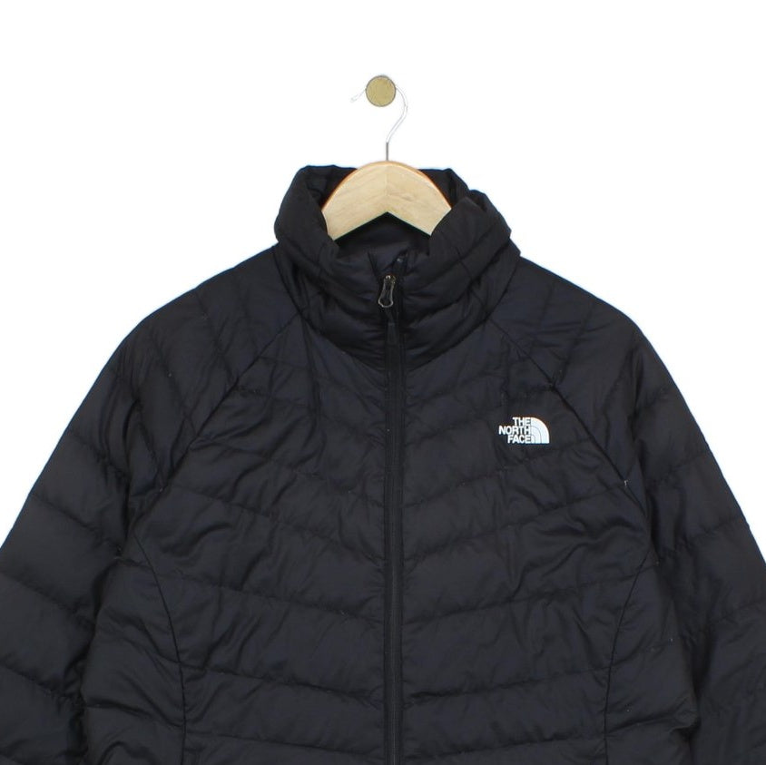 Womens 550 Down Quilted Coat Full Zip Long Outdoor