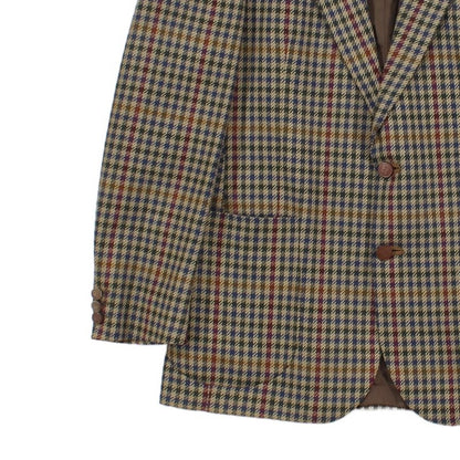 Mens Tweed Blazer Uk Made Notch Lapel