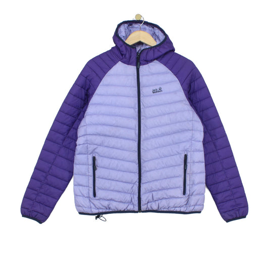 Womens Quilted Jacket Hooded Lightweight Down