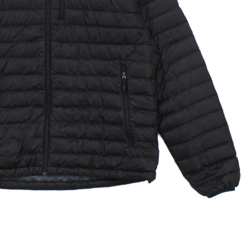 Mens Microlight Alpine Quilted Jacket Hooded Outdoor Down