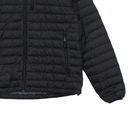 Mens Microlight Alpine Quilted Jacket Hooded Outdoor Down