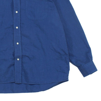 Mens Shirt Button Up Long Sleeve Classic