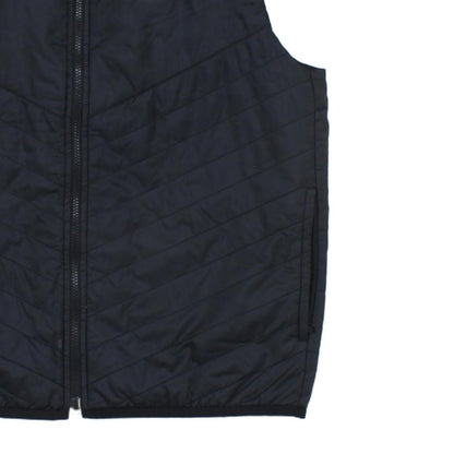 Mens Bodywarmer Therma Fit Quilted Full Zip Sleeveless