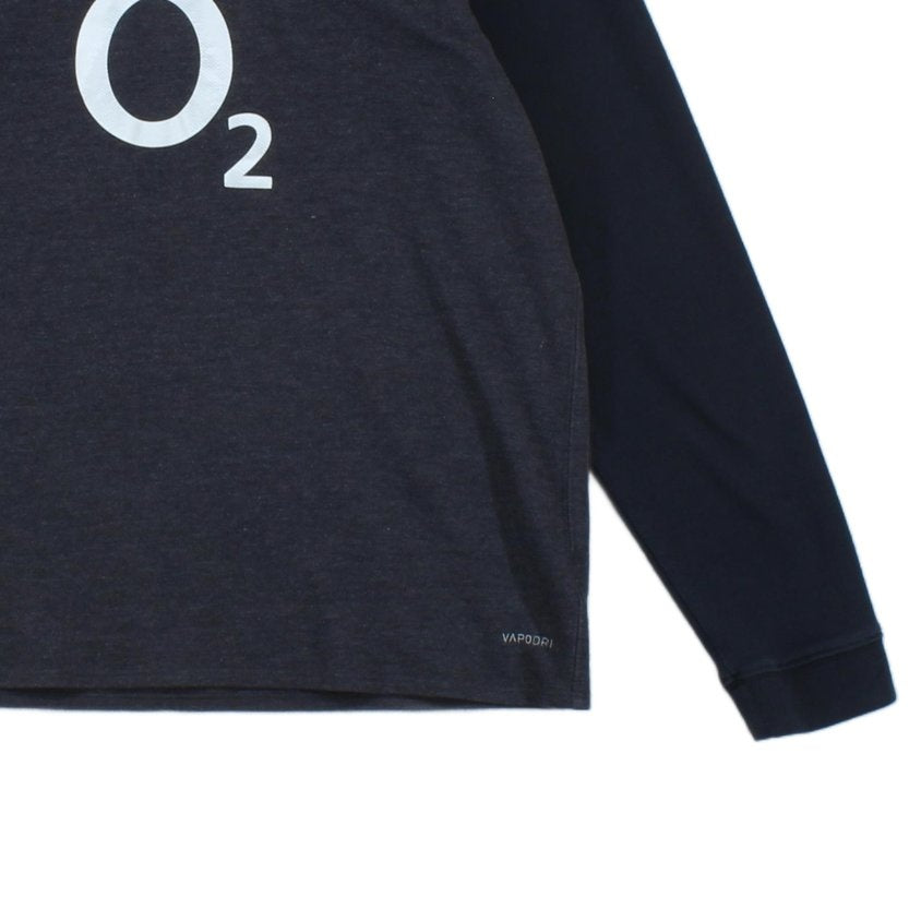 Mens England Rugby Shirt Long Sleeve Sport Vapodri