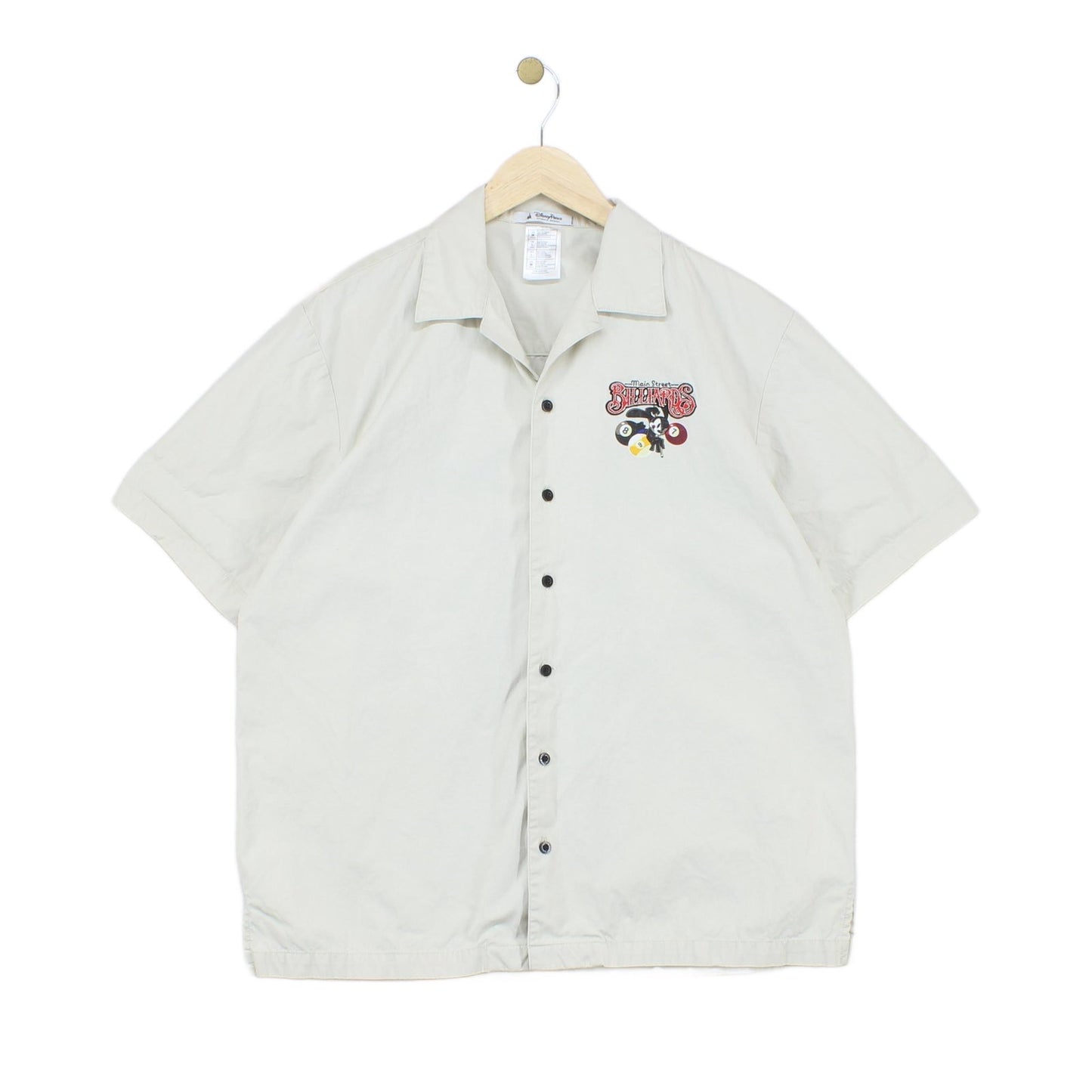 Mens Billiards Shirt Short Sleeve Graphic