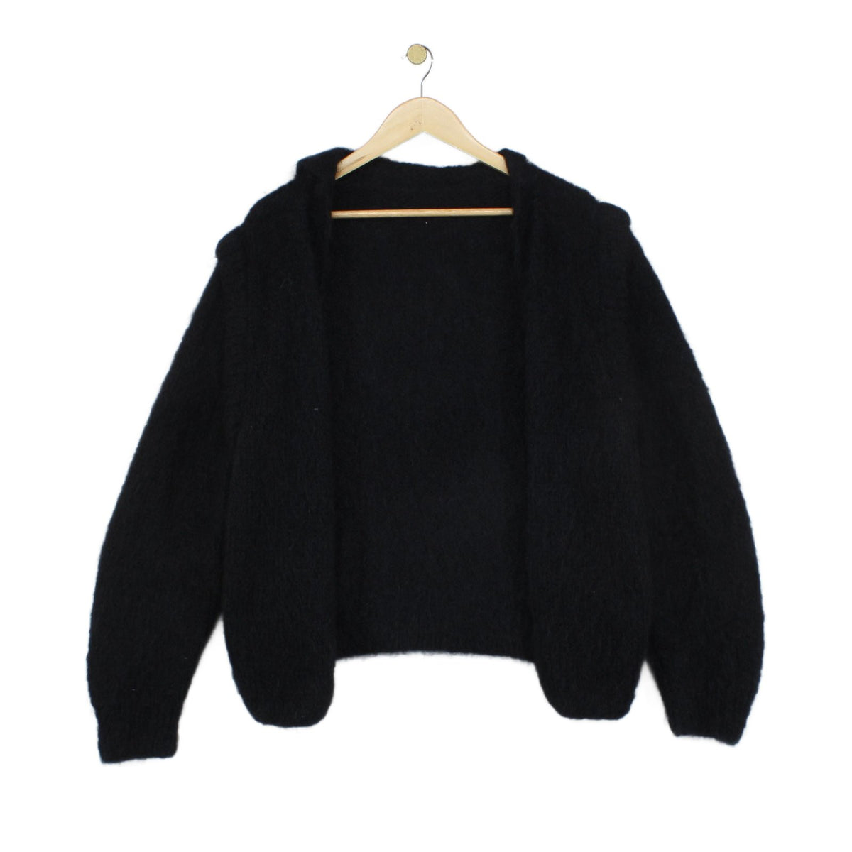 Womens Mohair Cardigan Long Sleeve