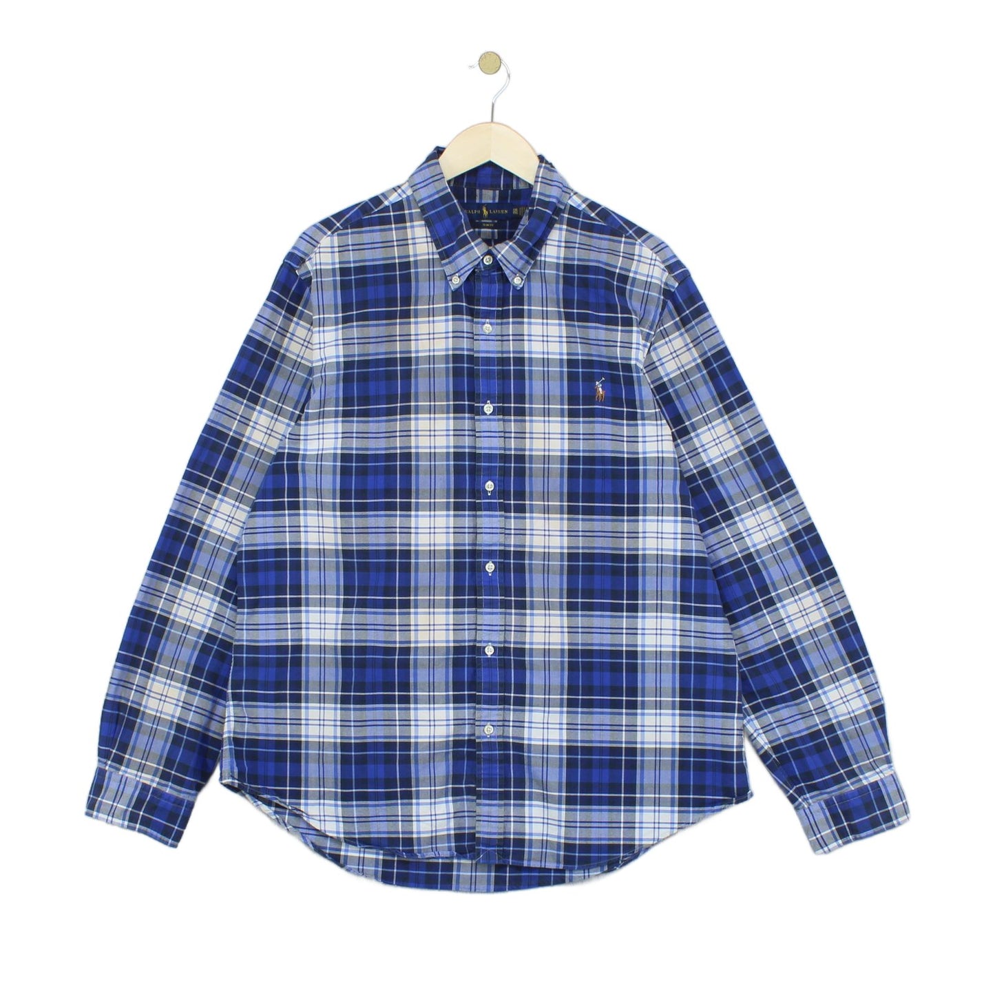Mens Plaid Shirt Long Sleeve Slim Fit