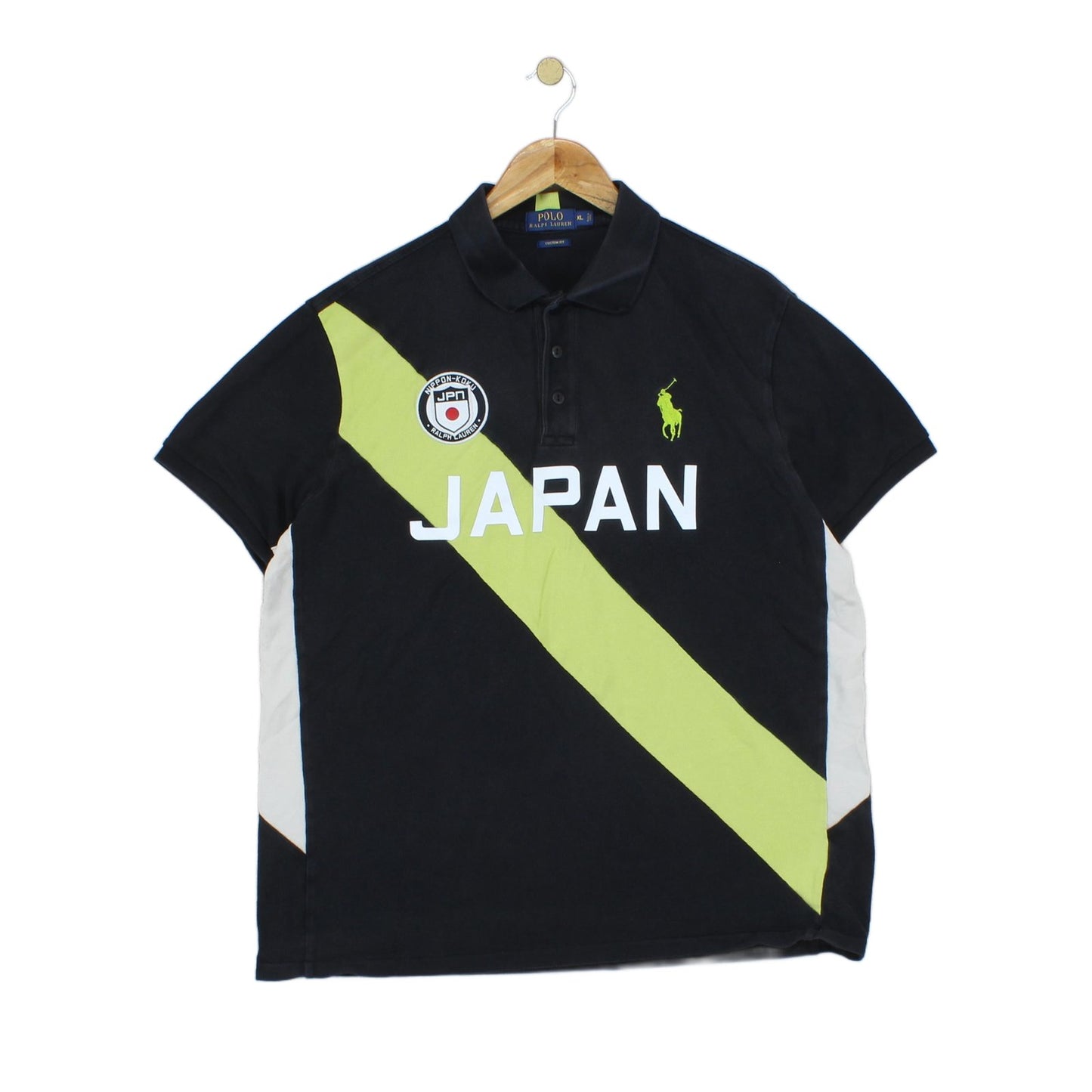 Mens Japan Polo Shirt Short Sleeve Custom Fit