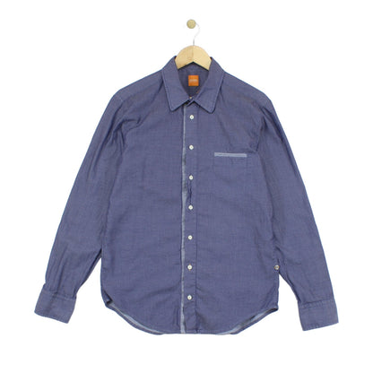 Mens Patterned Shirt Long Sleeve Button Up