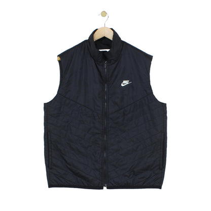 Mens Bodywarmer Therma Fit Quilted Full Zip Sleeveless