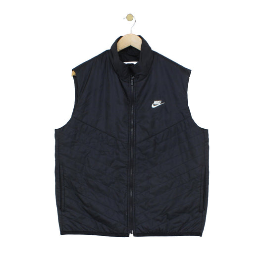 Mens Bodywarmer Therma Fit Quilted Full Zip Sleeveless