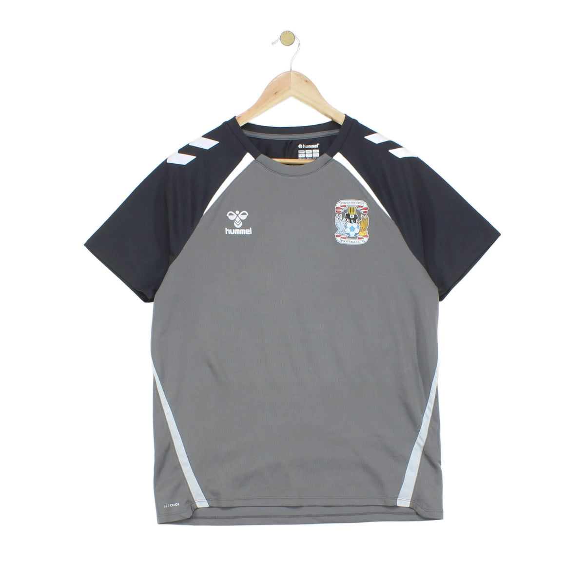 Mens Coventry City Football Shirt Activewear Training Top