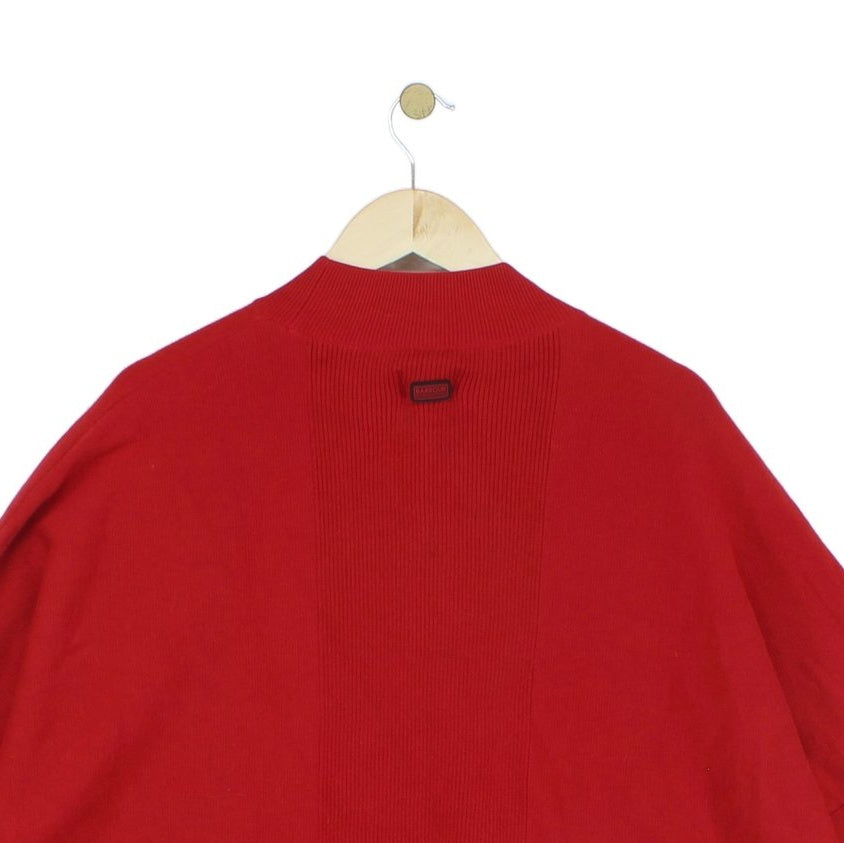 Womens Jumper Long Sleeve Dropped Shoulder Relaxed