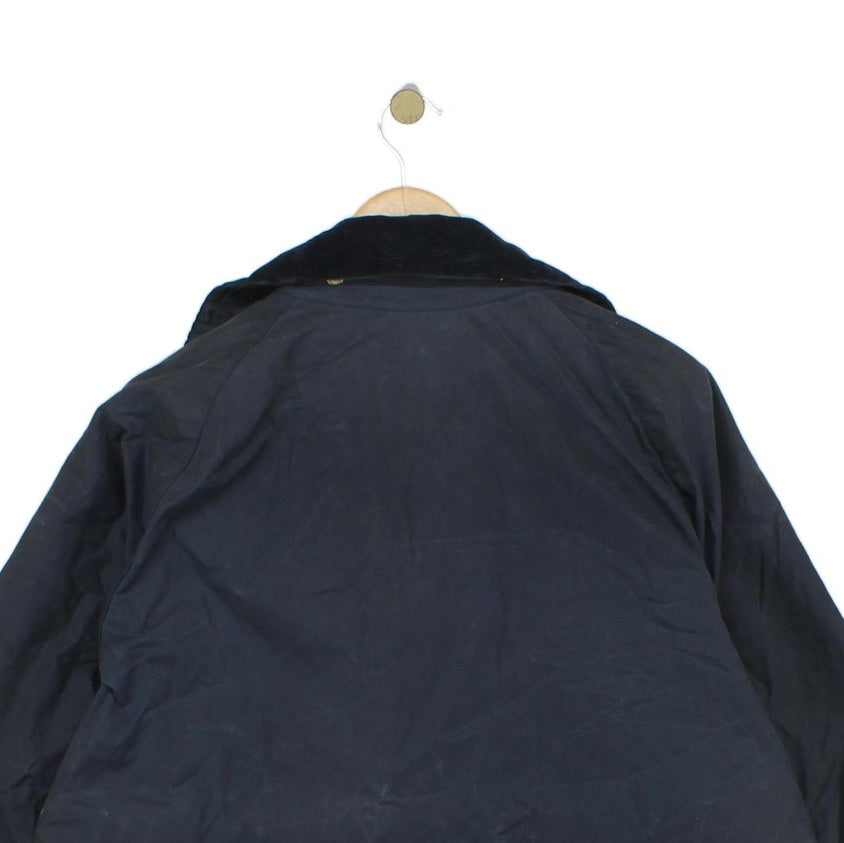 Mens Beaufort Waxed Jacket Uk Made Plaid Lining Cotton