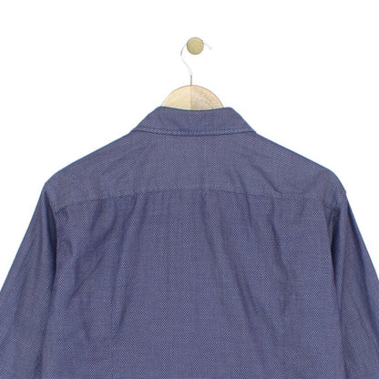 Mens Patterned Shirt Long Sleeve Button Up