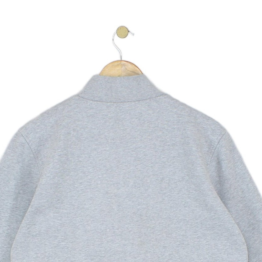 Mens 1/4 Zip Sweatshirt Athletic Pullover Logo
