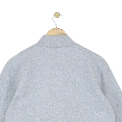Mens 1/4 Zip Sweatshirt Athletic Pullover Logo