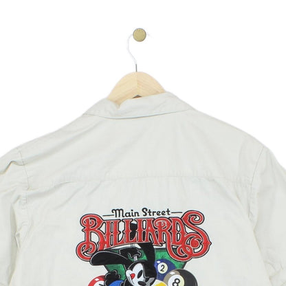 Mens Billiards Shirt Short Sleeve Graphic