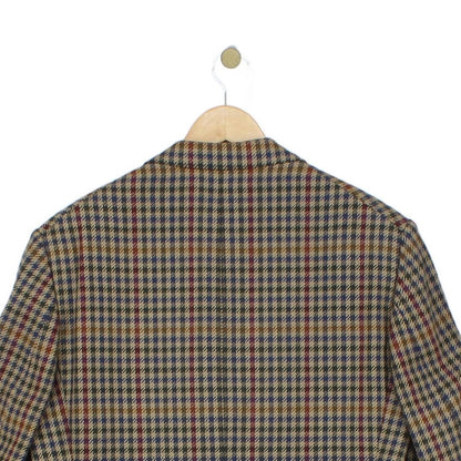 Mens Tweed Blazer Uk Made Notch Lapel
