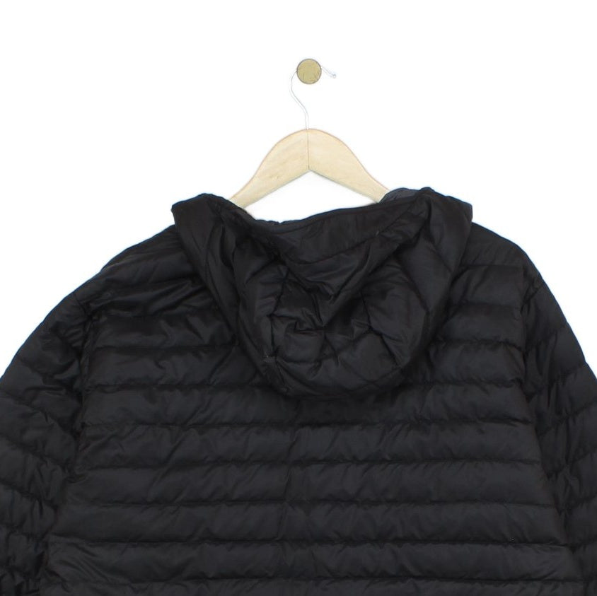 Mens Microlight Alpine Quilted Jacket Hooded Outdoor Down