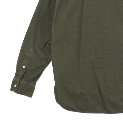 Mens Corduroy Shirt Button Down Long Sleeve