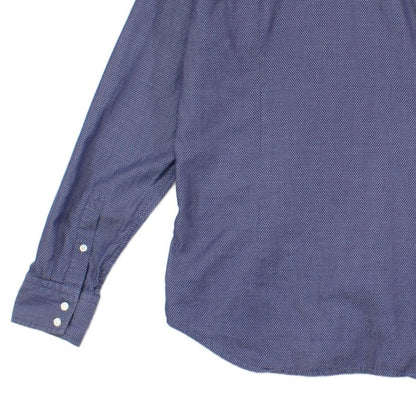 Mens Patterned Shirt Long Sleeve Button Up