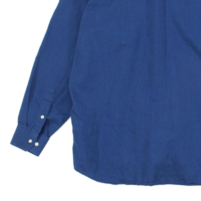 Mens Shirt Button Up Long Sleeve Classic