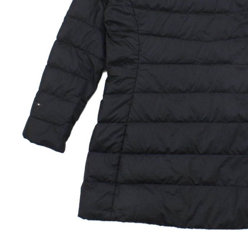 Womens 550 Down Quilted Coat Full Zip Long Outdoor
