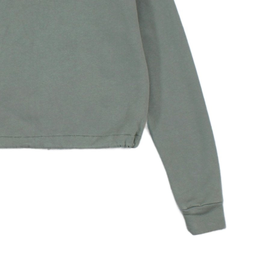 Womens Sweatshirt Cropped Crew Neck Outdoor