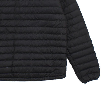 Mens Microlight Alpine Quilted Jacket Hooded Outdoor Down