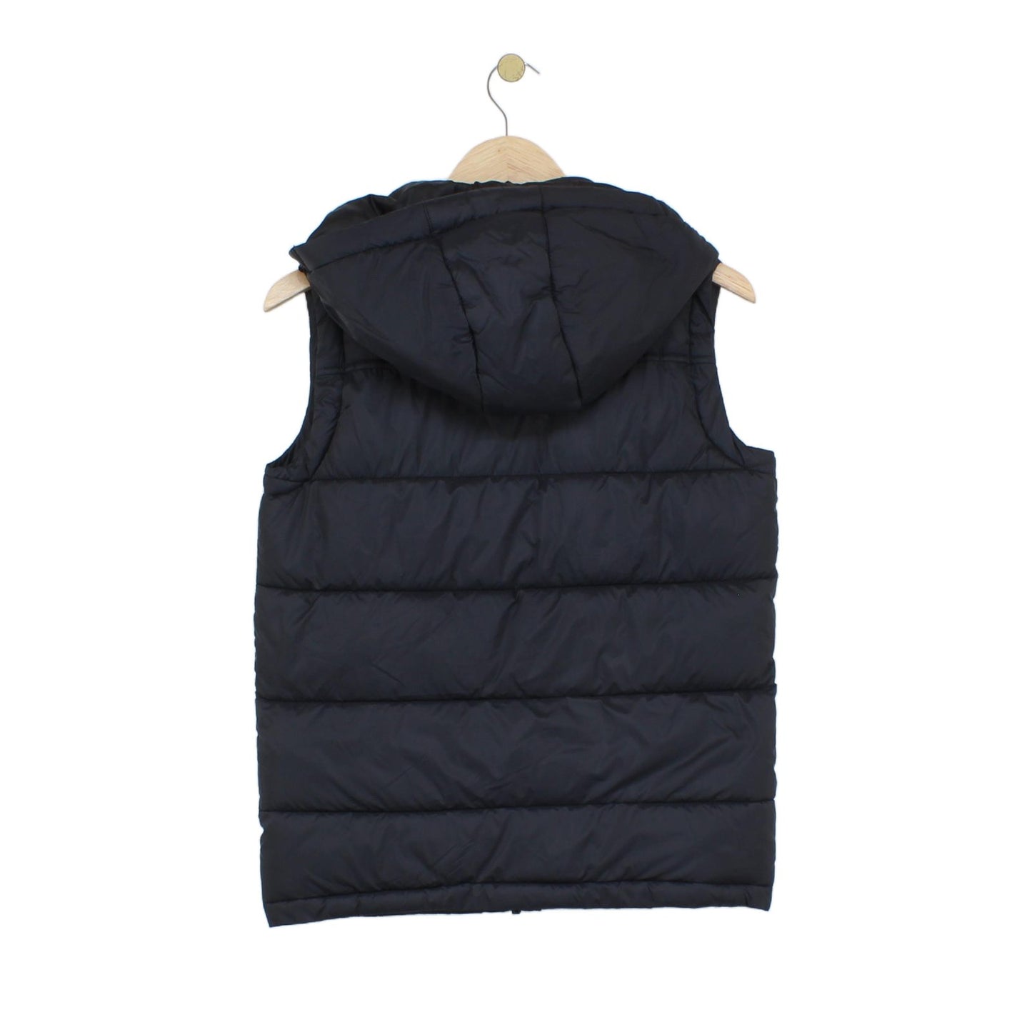 Boys Bodywarmer Hooded Padded Outdoor