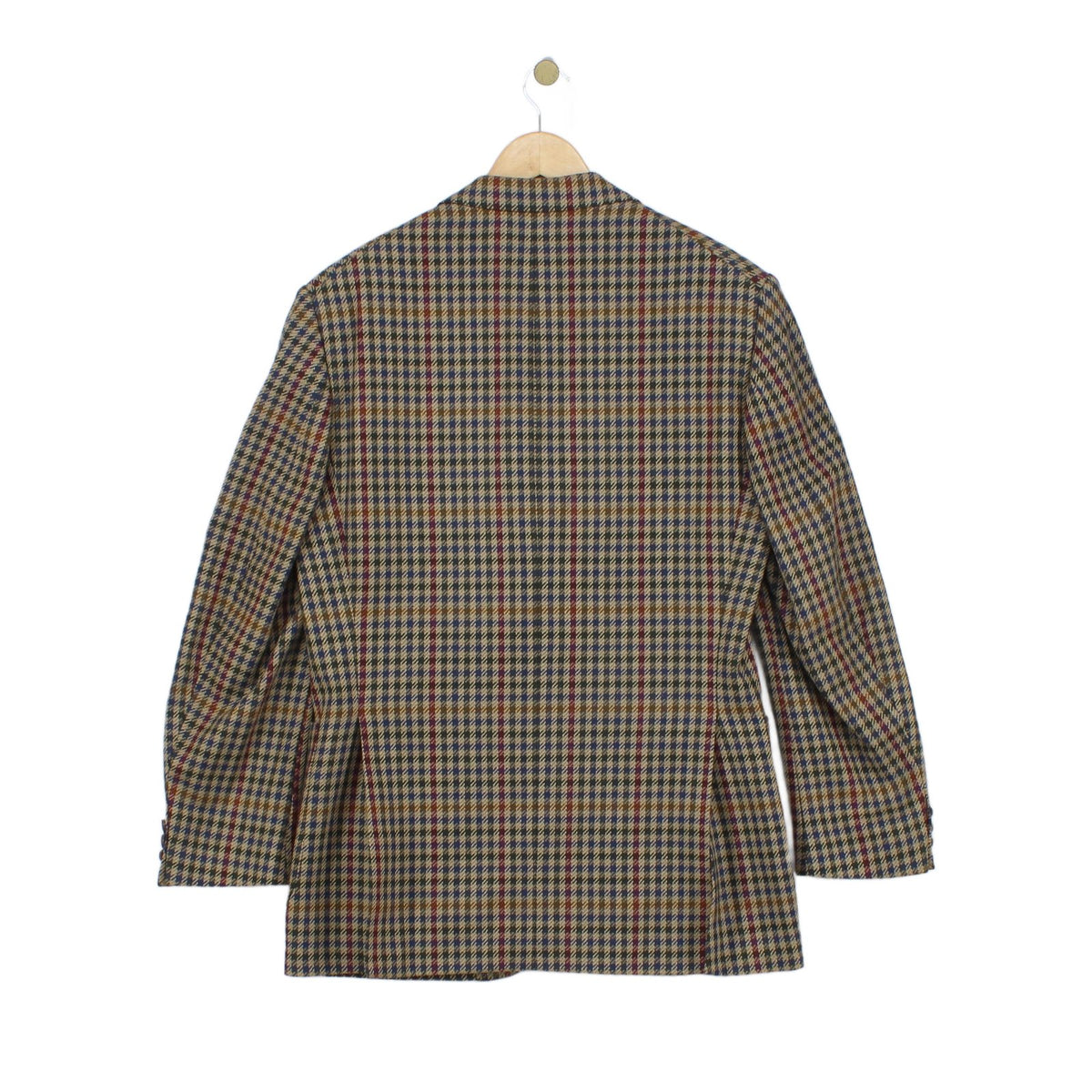 Mens Tweed Blazer Uk Made Notch Lapel