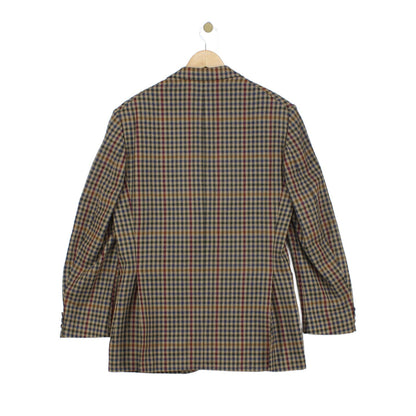 Mens Tweed Blazer Uk Made Notch Lapel
