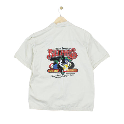 Mens Billiards Shirt Short Sleeve Graphic