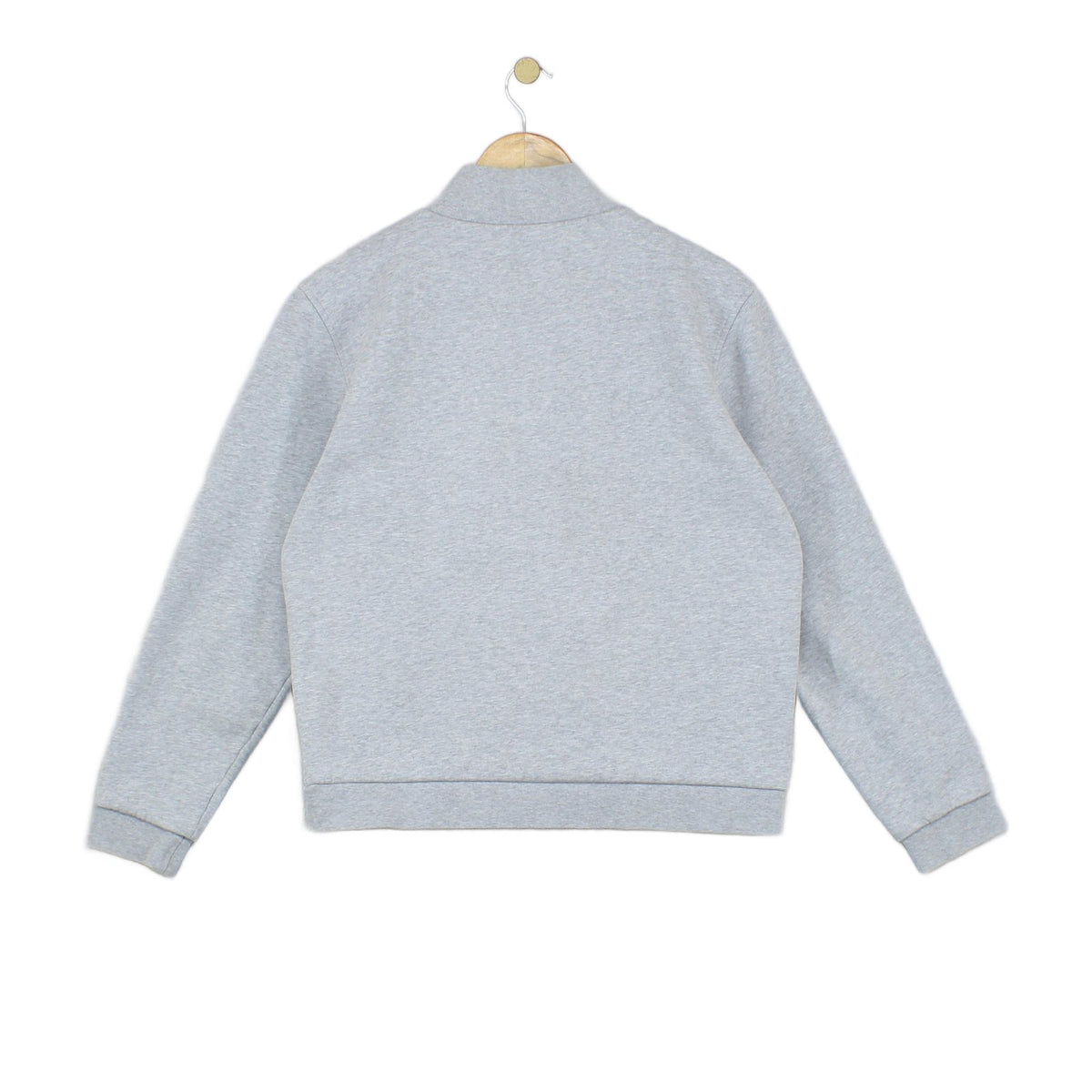 Mens 1/4 Zip Sweatshirt Athletic Pullover Logo