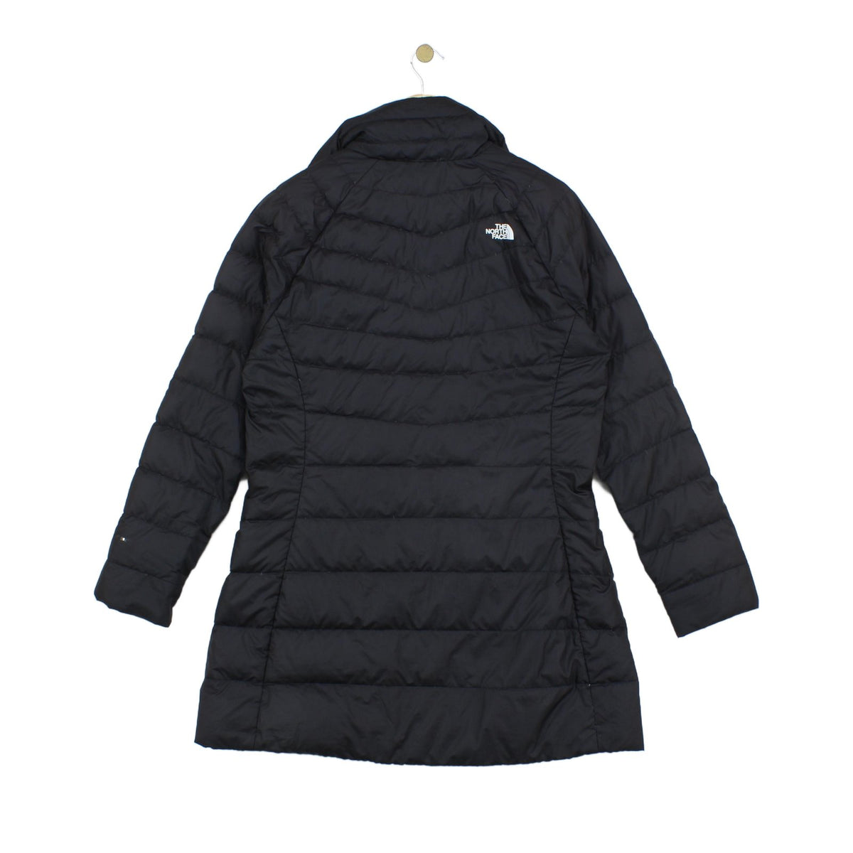 Womens 550 Down Quilted Coat Full Zip Long Outdoor