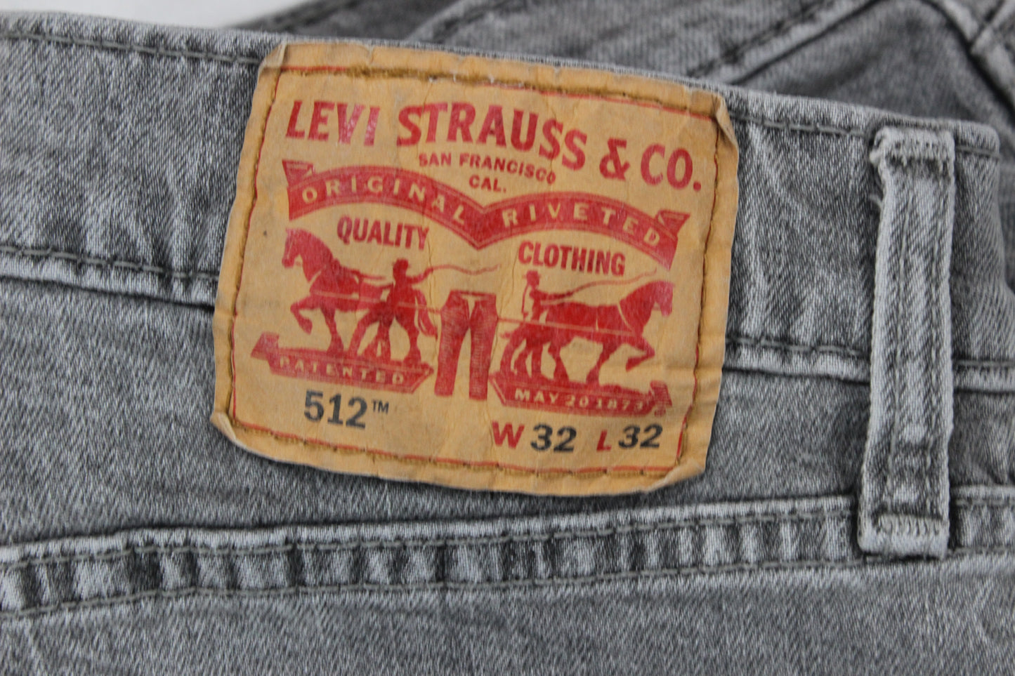 Mens 512 Jeans Tapered Stretch Denim Classic